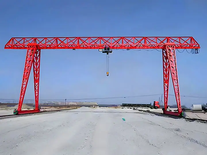 Однобалочный козловой кран MH