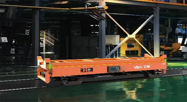 схема рельсоваяой перегрузочной тележки AGV серии R1